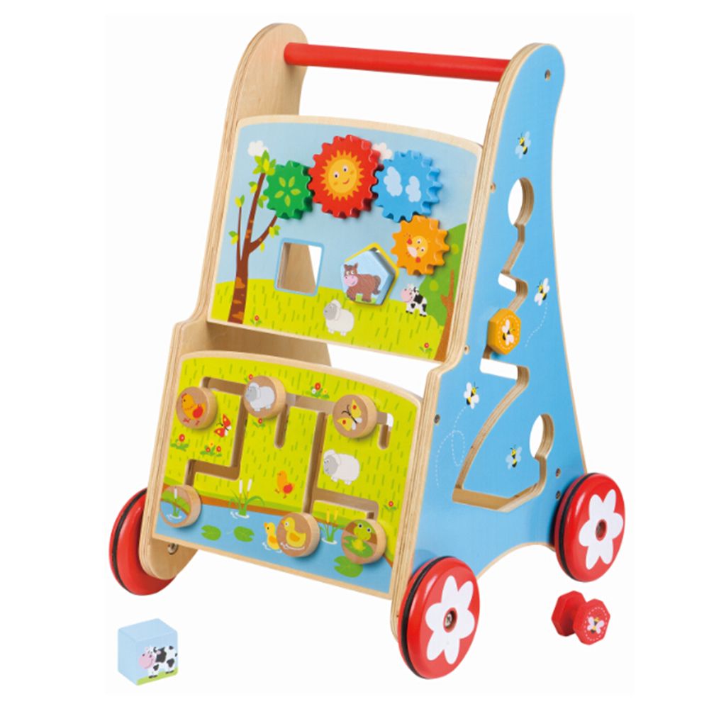 Lelin Toys, Бебешка проходилка, с часовник