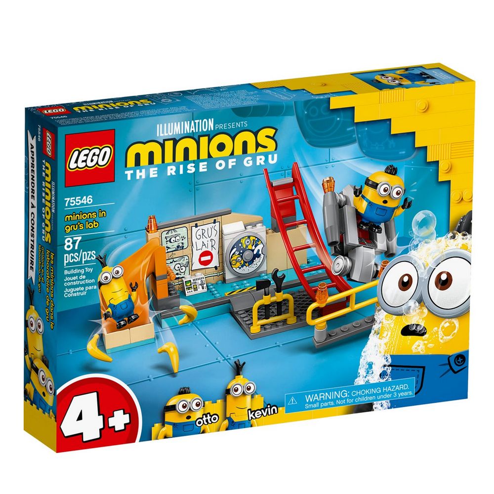 Lego, Миньоните в лабораторията на Гру