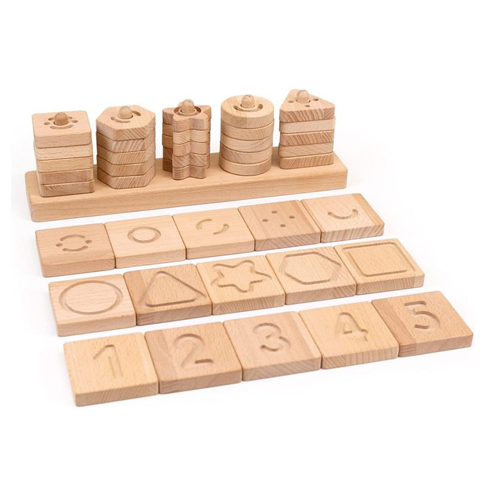 Сензорна образователна игра с геометрични форми