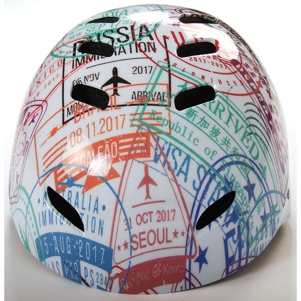 Каска за велосипед, Околосветско пътешествие