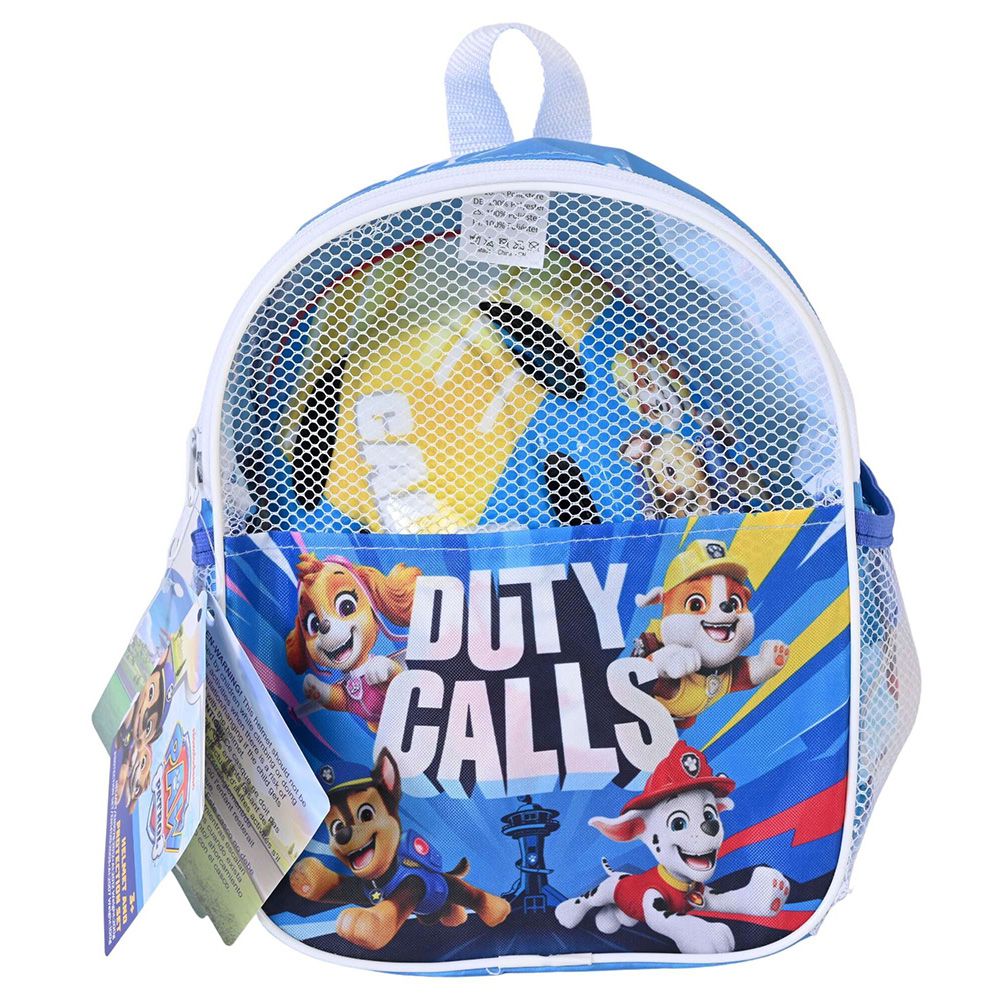 Детски комплект каска и протектори, Пес Патрул