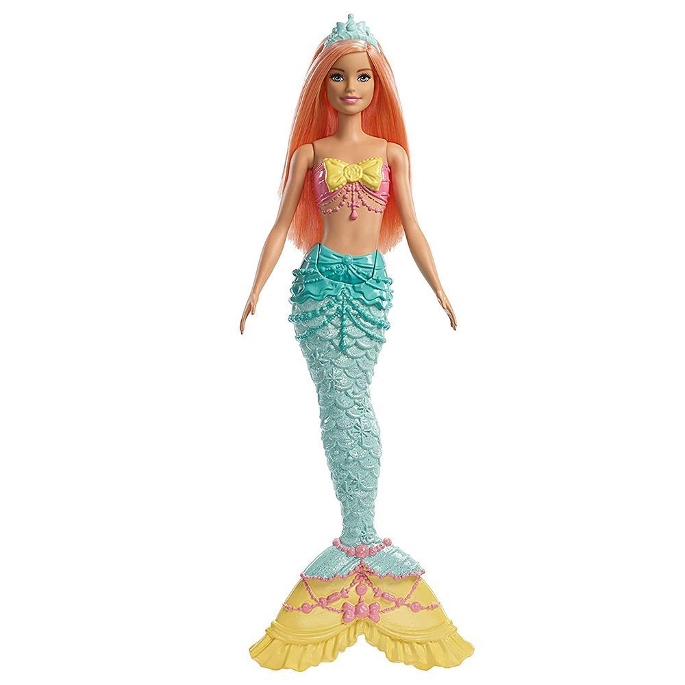 MATTEL, Кукла Барби, Русалка със зелена опашка, Dreamtopia