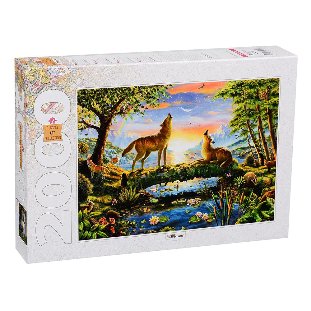 STEP Puzzle, Вълци в гората, пъзел 2000 елемента