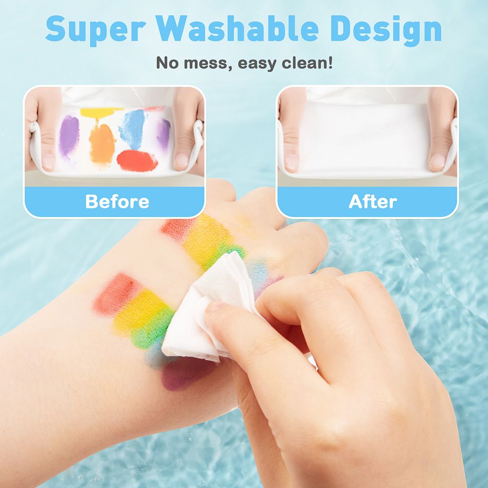 Книжка за рисуване с пръсти и печати