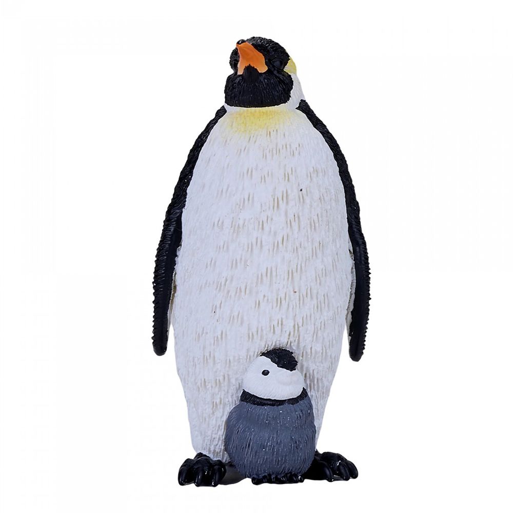 Mojo ANIMAL PLANET, Фигурка за игра и колекциониране, Императорски пингвин с малко пингвинче