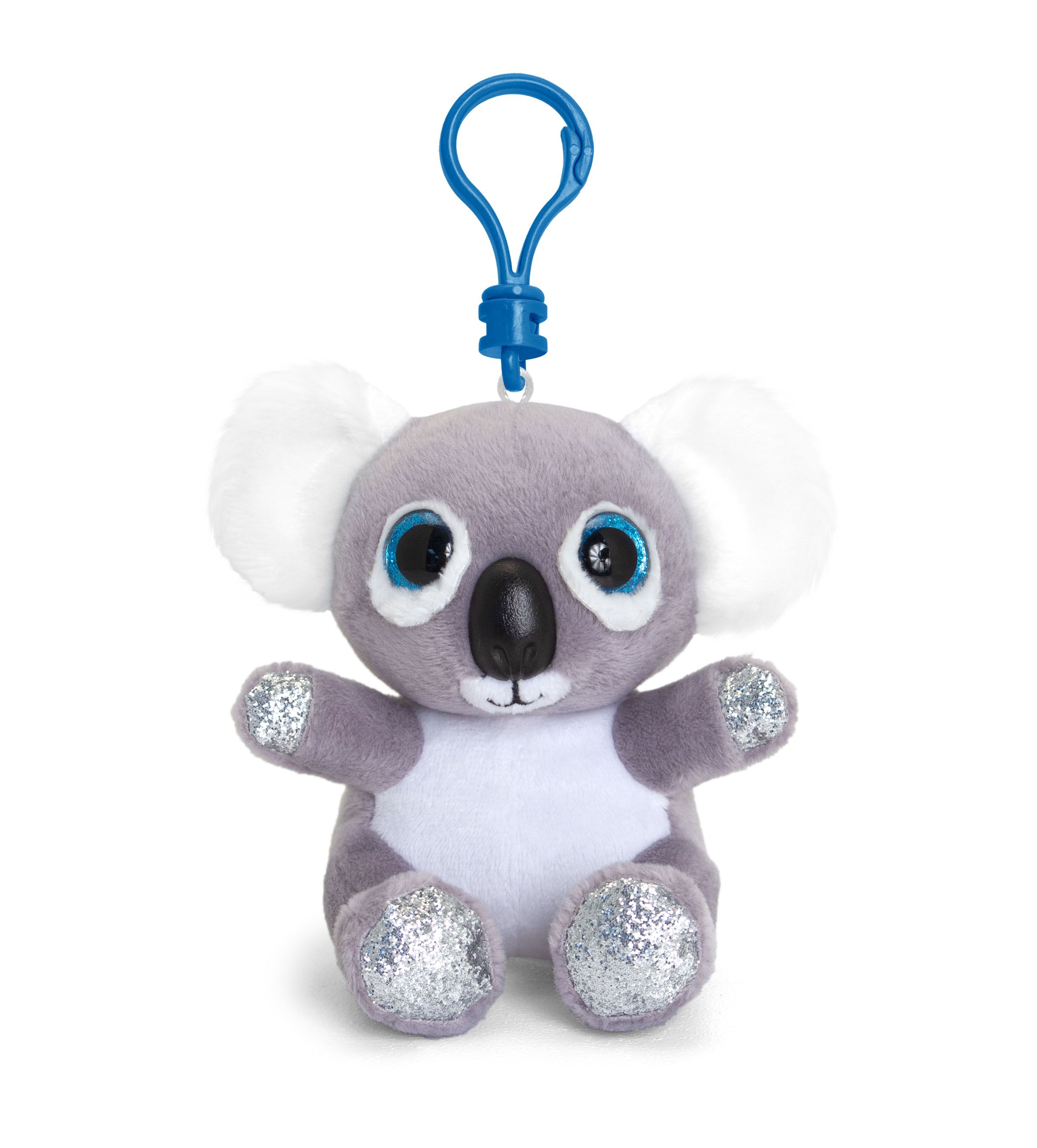 Keel Toys, Плюшена играчка с клипс за раница, Коала