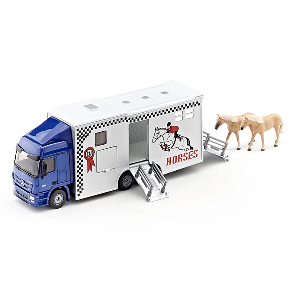 Siku, Камион Mercedes-Benz Actros с фургон за коне