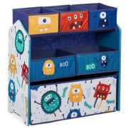 Детски стелаж-органайзер с 6 кутии, Избери чудовище!