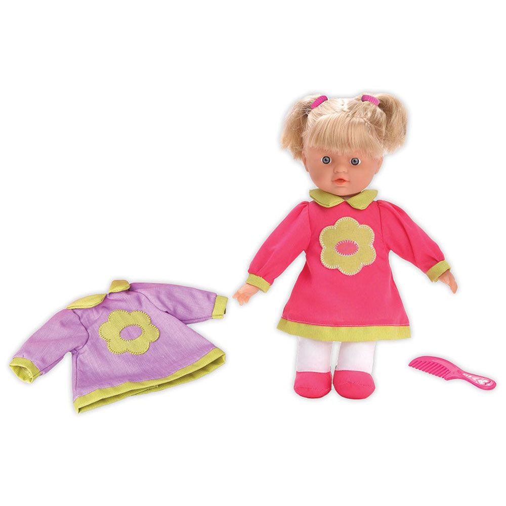 Кукла с две рокли и гребен, Tiny Doll
