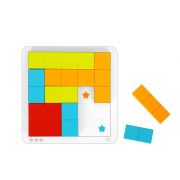 Дървена игра с форми и цветове