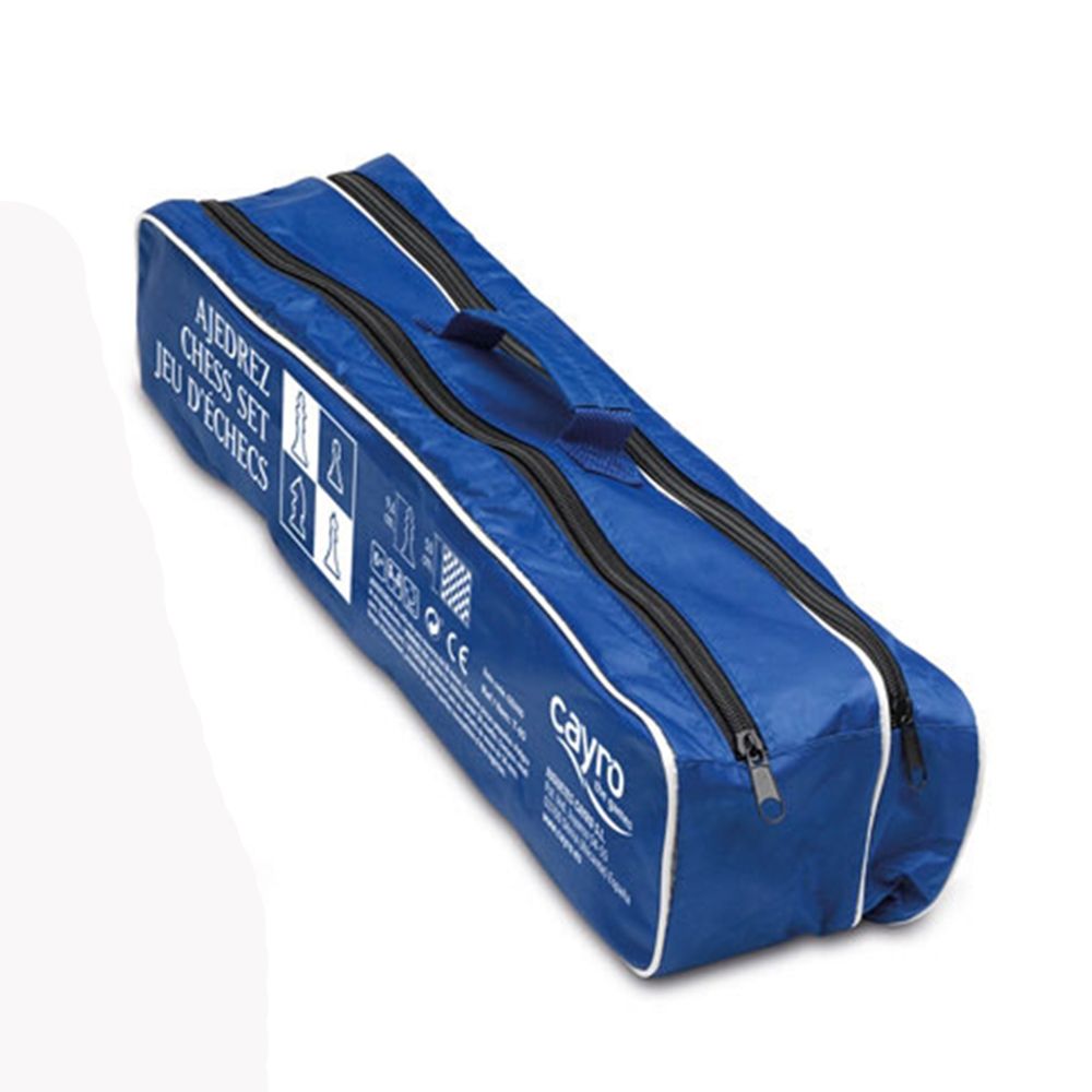 Професионален шах със силиконова подложка, 50 x 50 см