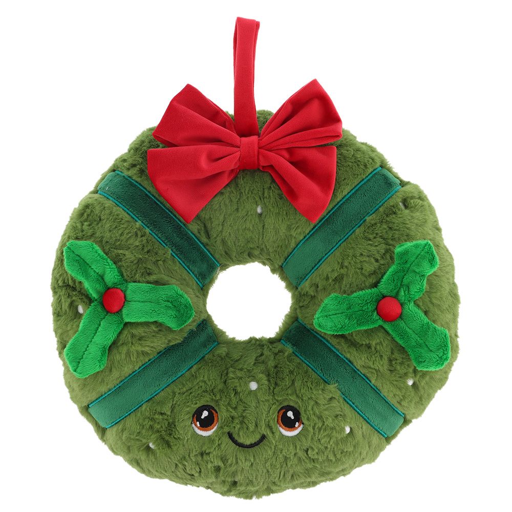 Keeleco Christmas, Плюшен коледен венец, 30 см, Keel Toys