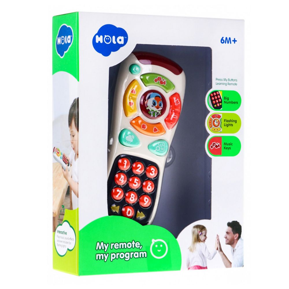 Моето първо дистанционно, музикална играчка с езиково обучение