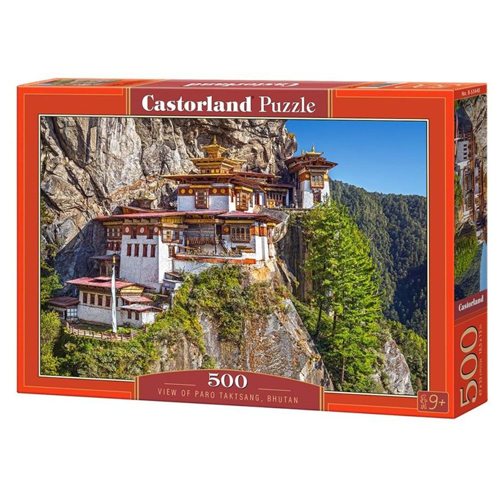Castorland, Будиският храм Паро Такцан в Бутан, пъзел 500 части