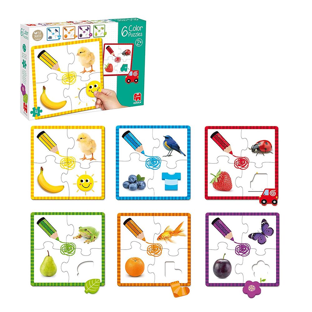 Образователни пъзели, Научи цветовете