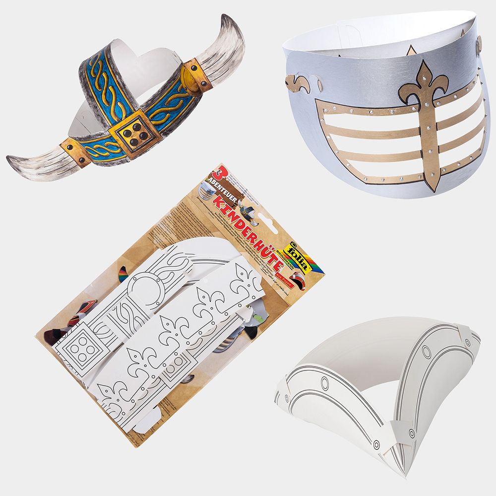 Комплект корони за оцветяване, Приключение, 3 бр.