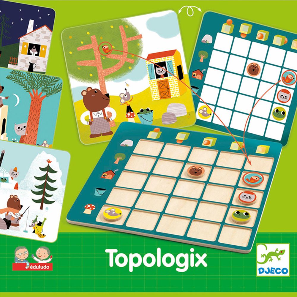 Djeco, Образователна игра, Топоси