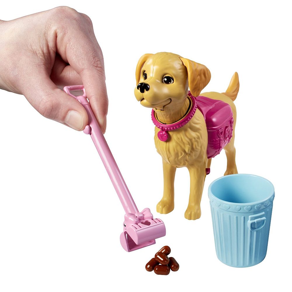 Barbie  Кукла Барби с кученце Тафи