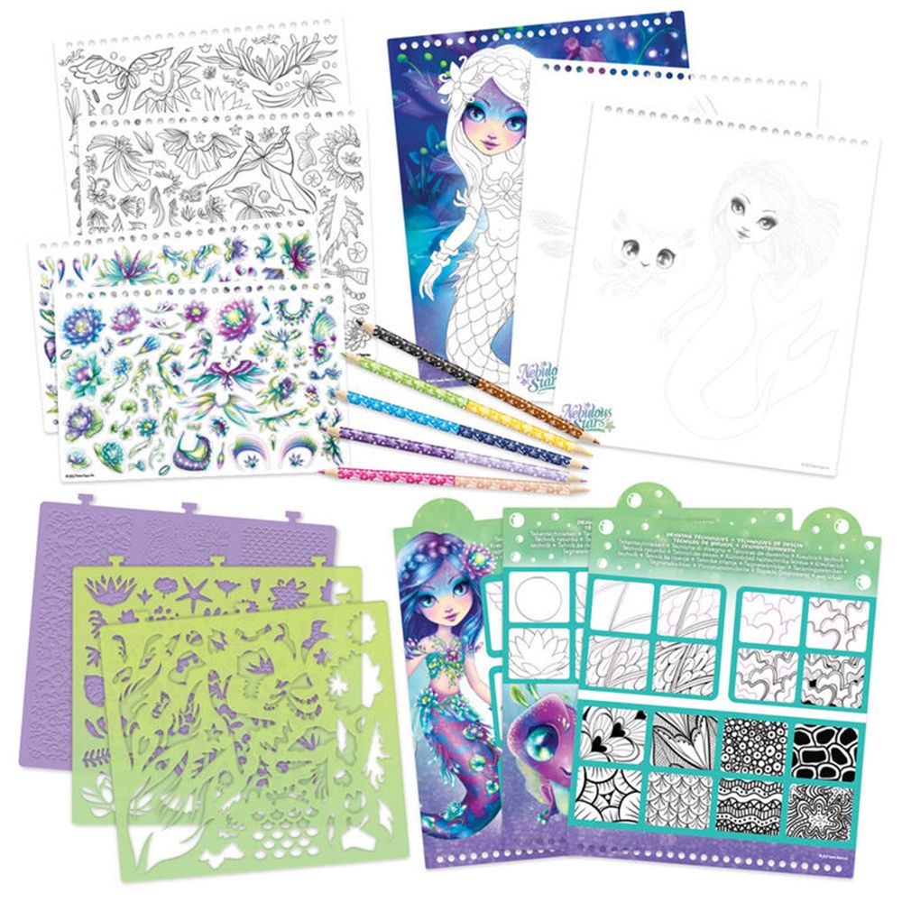 Творческа книга за рисуване, Ненуфия