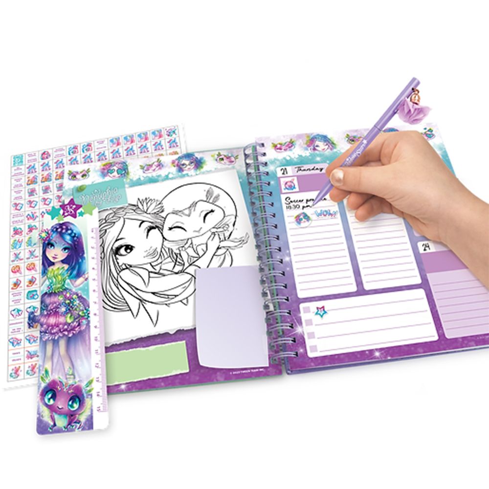 Голям бележник-планер, без дати, Ненуфия