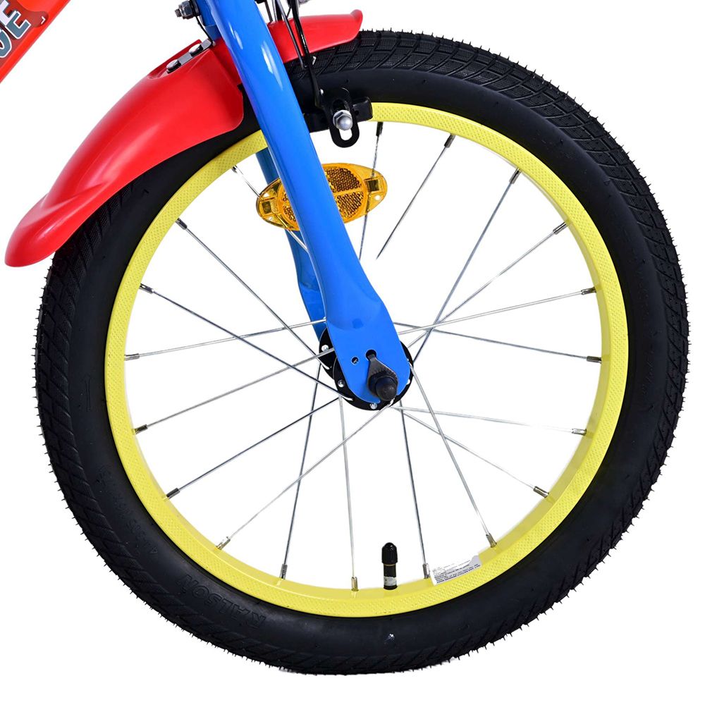 Детски велосипед с помощни колела, Пес Патрул, 16 инча