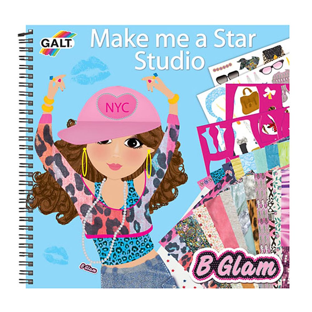 Galt Toys, Книжка Модерни момичета, Направи ме звезда