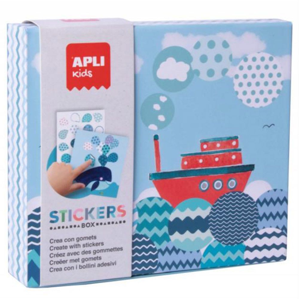 Apli kids, Дидактическа игра със стикери, Големият кораб