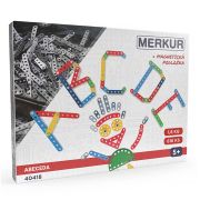 Метален конструктор, Азбука с магнитна дъска, 616 части