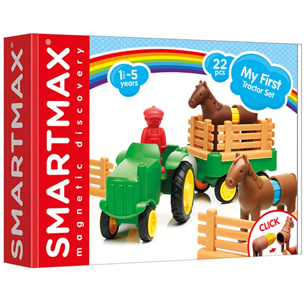 SmartMax, Магнитен конструктор, Моят първи трактор, Smartgames