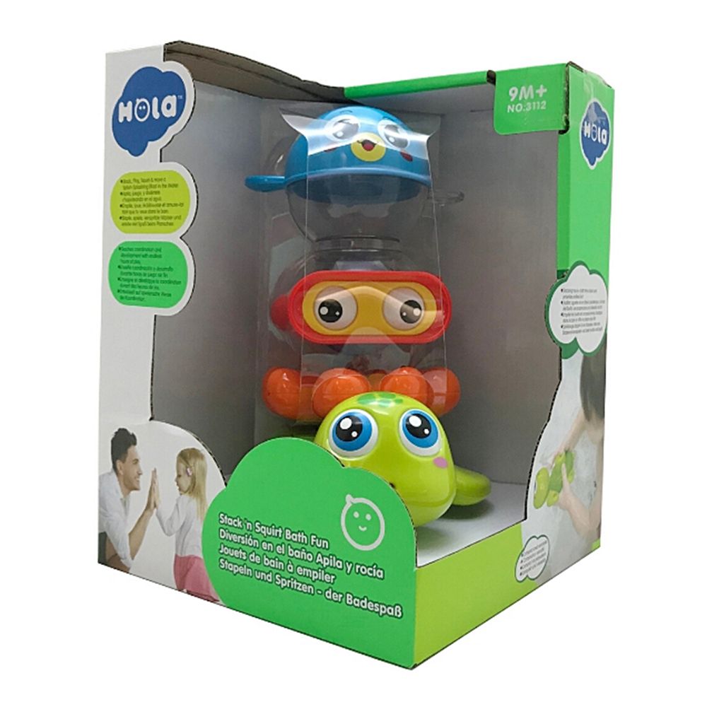 Играчка за баня, Весели животни, 3 в 1