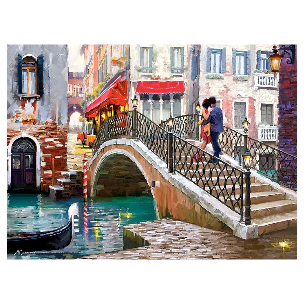Мост във Венеция, пъзел 2000 части