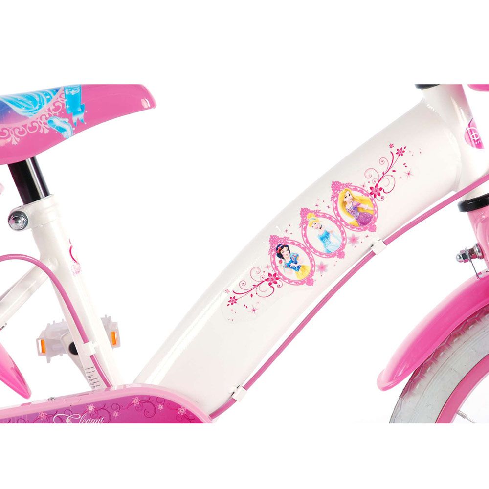 Детски велосипед с помощни колела Disney Princess, 16 инча