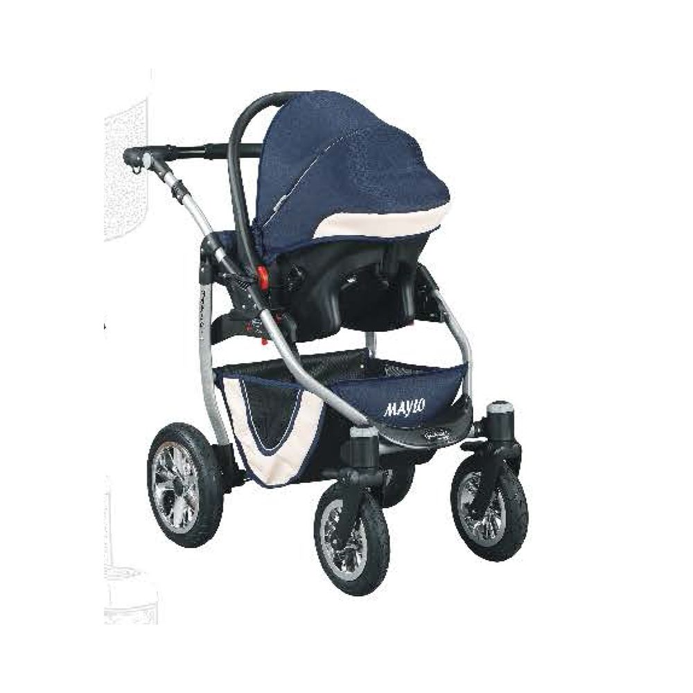 Комплект количка за бебе и кош Leo 2 в 1