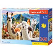 Лама селфи, пъзел 200 части