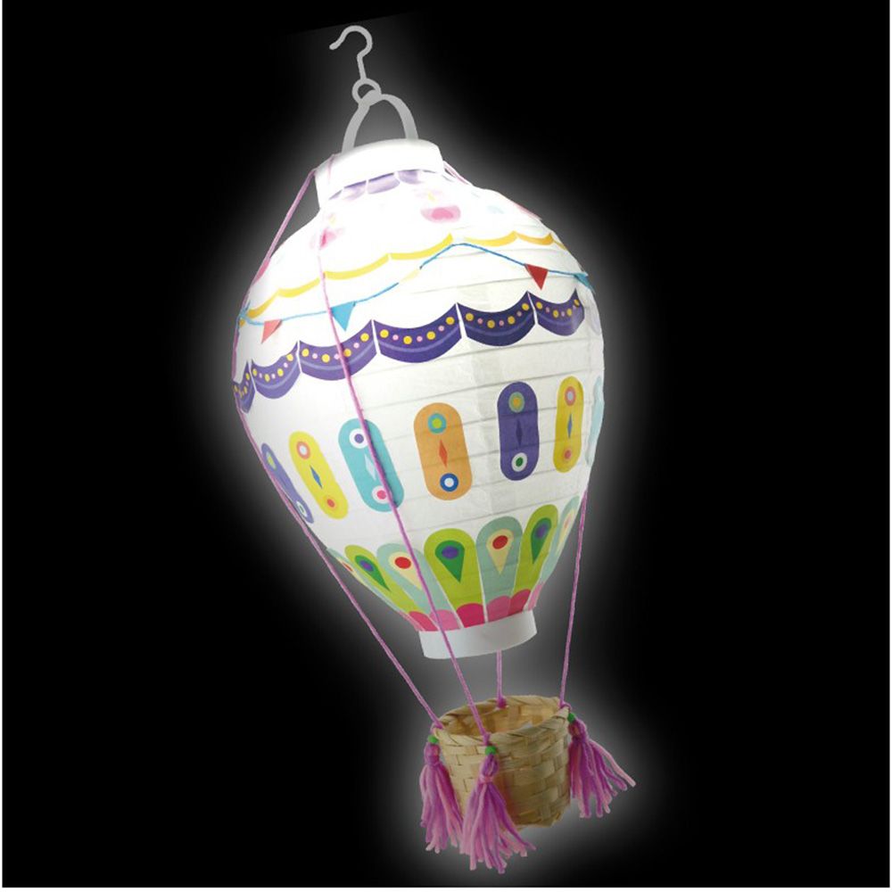 Летящ балон - творчески комплект за изработка на детска лампа