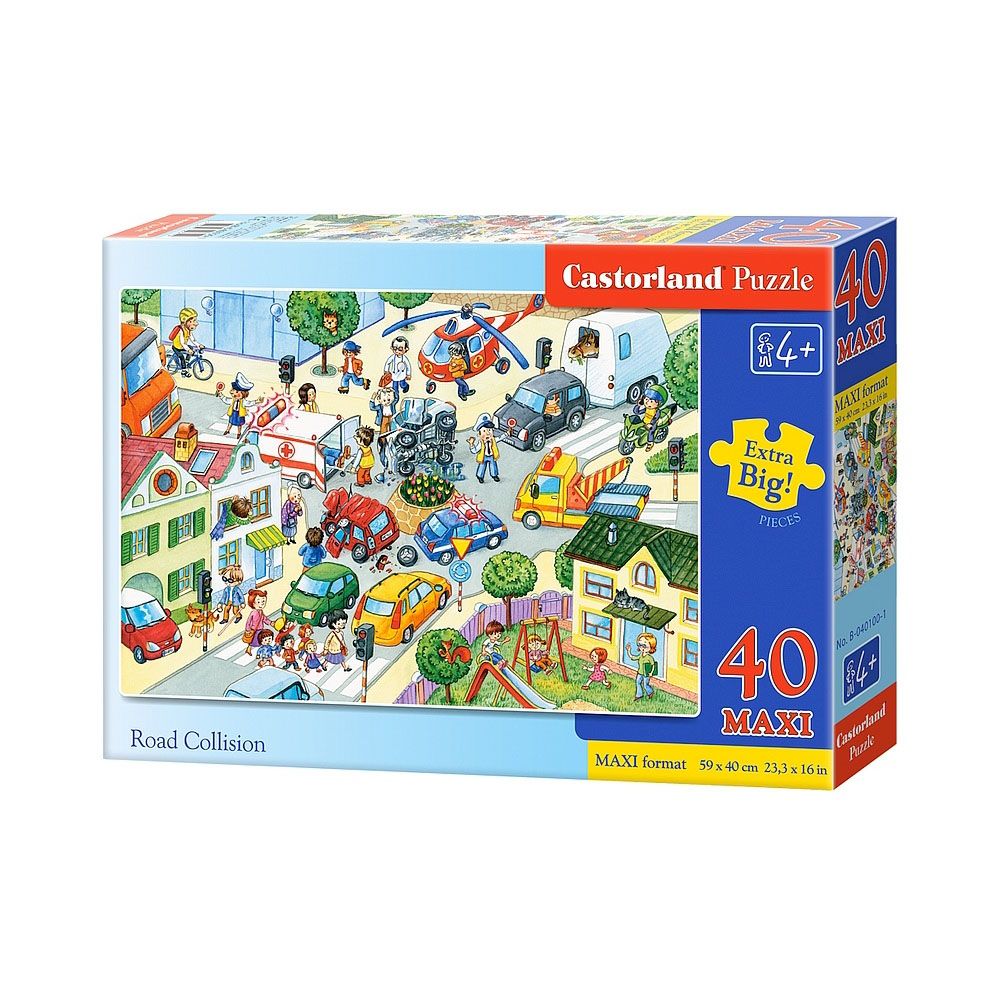 MAXI, Катастрофа, пъзел 40 части, Castorland