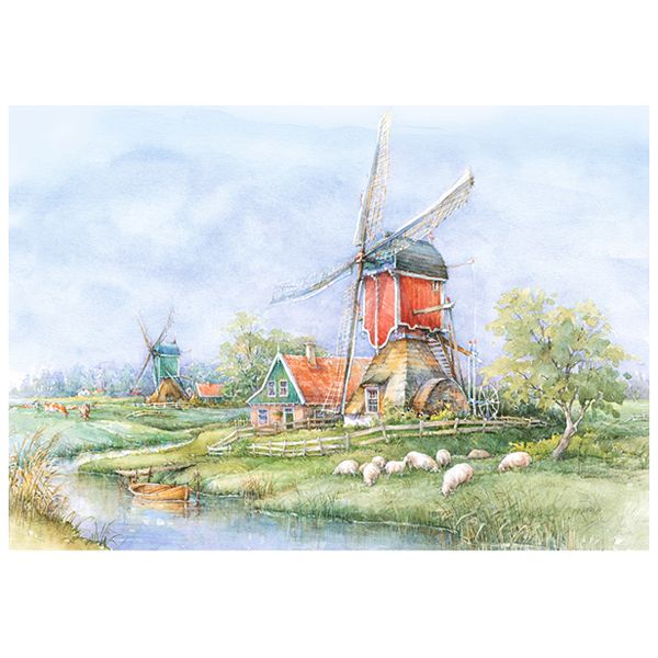 Castorland, Село в Холандия, пъзел 1000 части