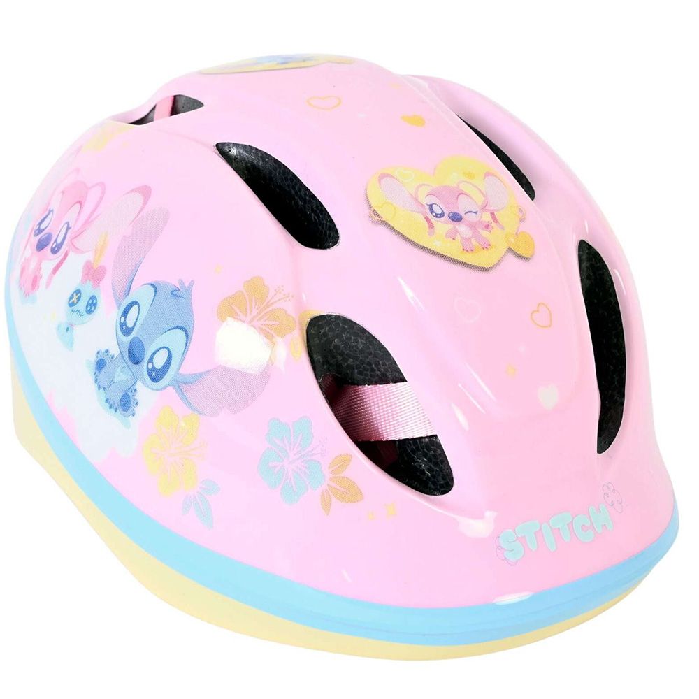 Детски комплект каска и протектори, Стич