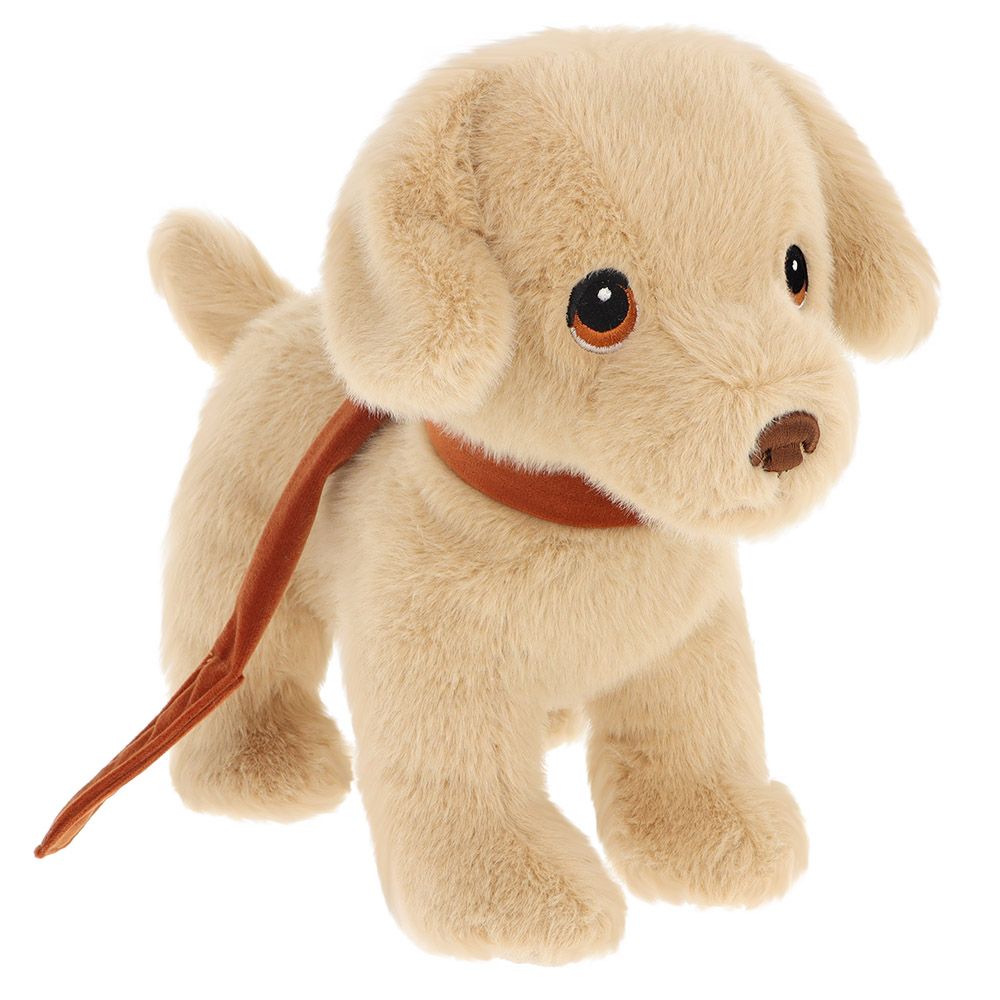Keeleco, Плюшена играчка, Kуче на каишка, Лабрадор, 23 см, Keel Toys