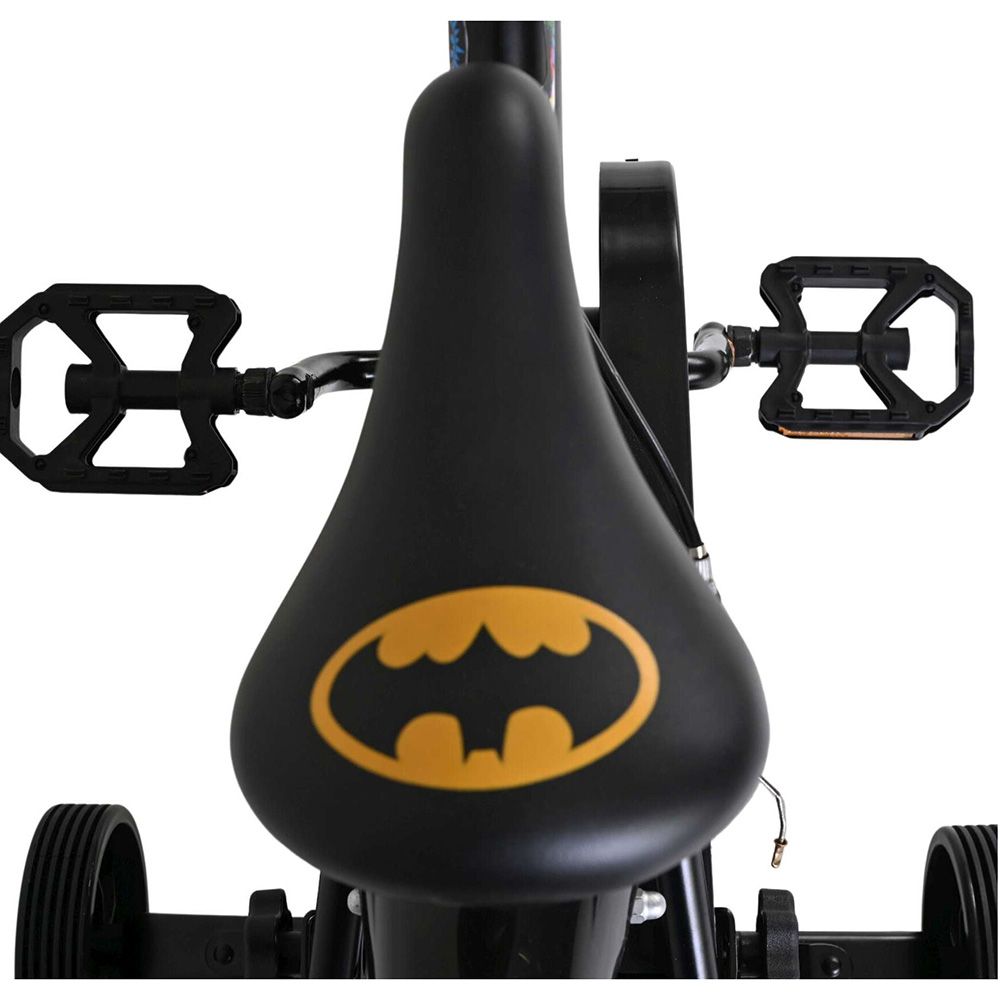 Детски велосипед с помощни колела, Батман, 14 инча