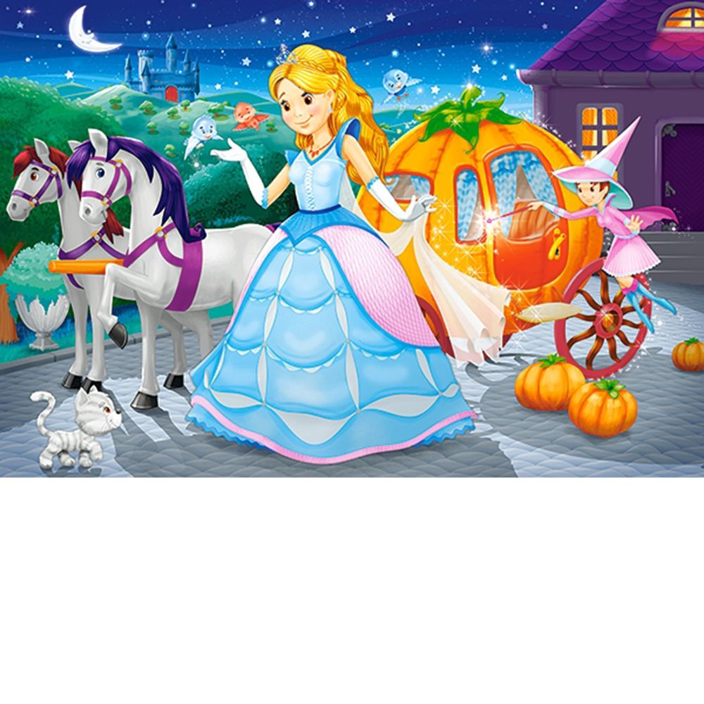 Красиви приказки, пъзел с 8, 12, 15 и 20 елемента