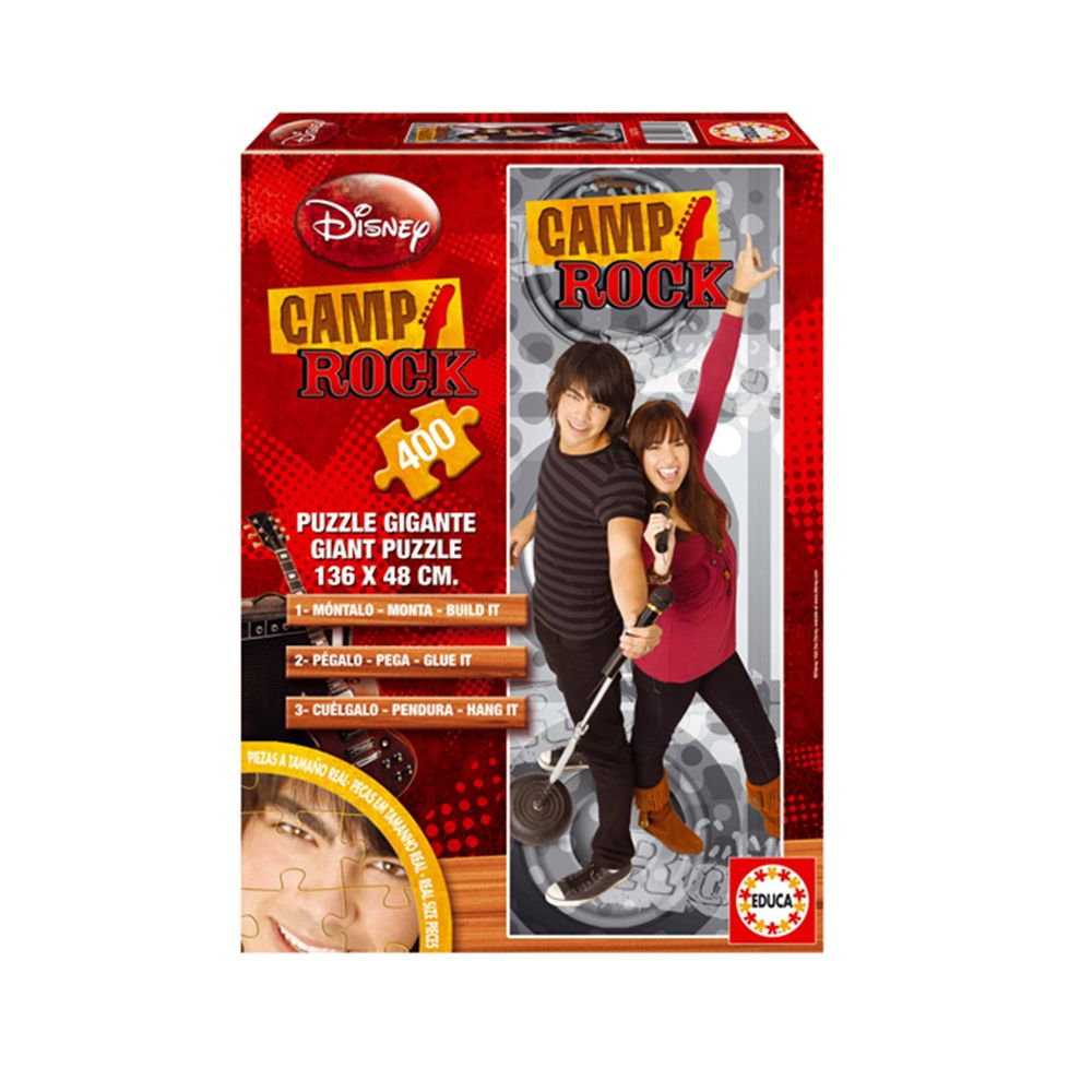 Educa, Camp Rock - Disney, пъзел от 400 части
