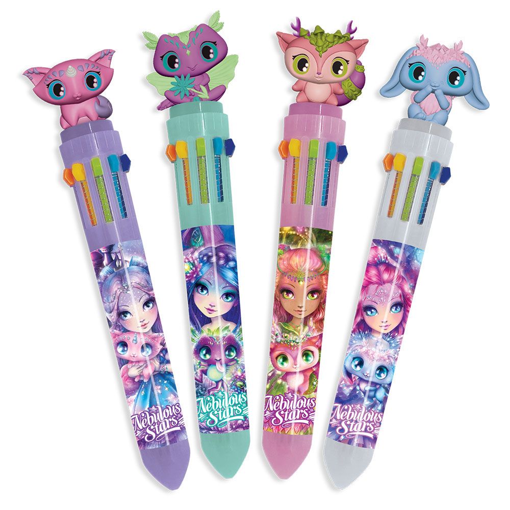 Химикалки с 10 цвята, асортимент