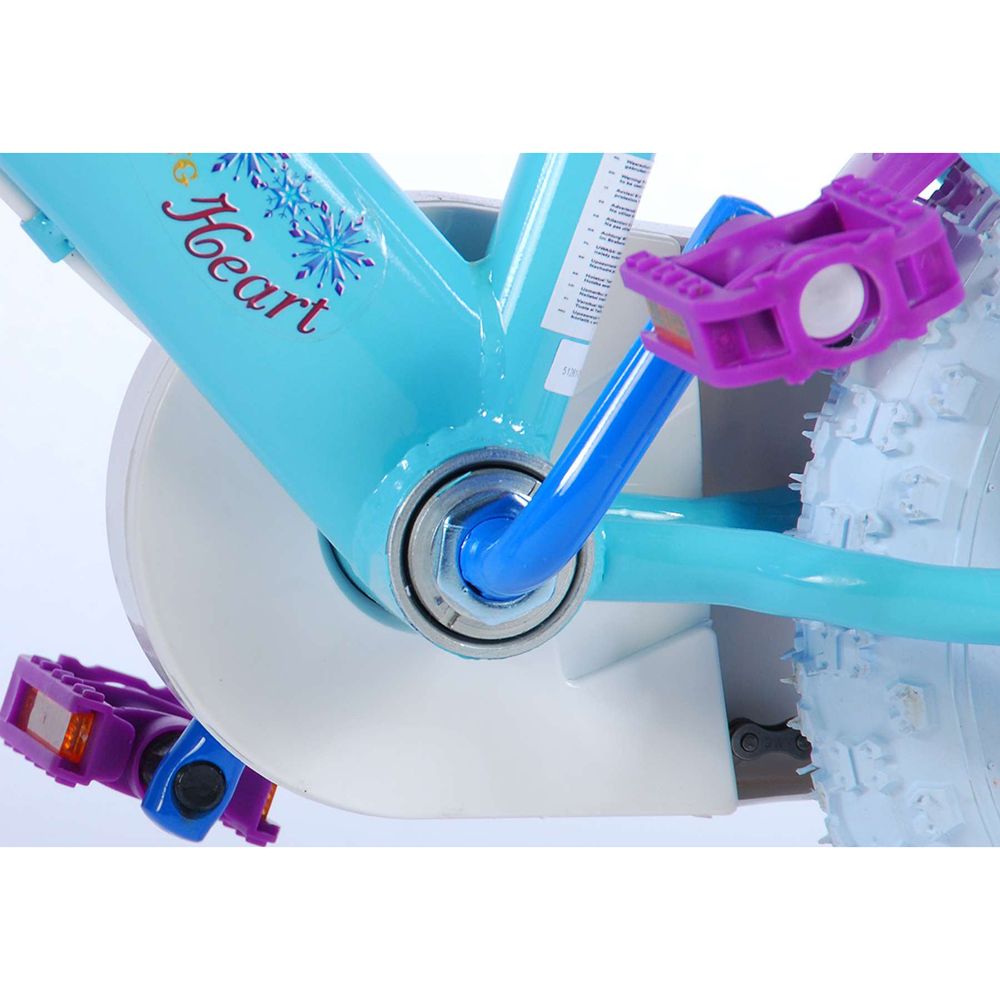 Детски велосипед, Дисни Frozen, с помощни колела, 12 инча
