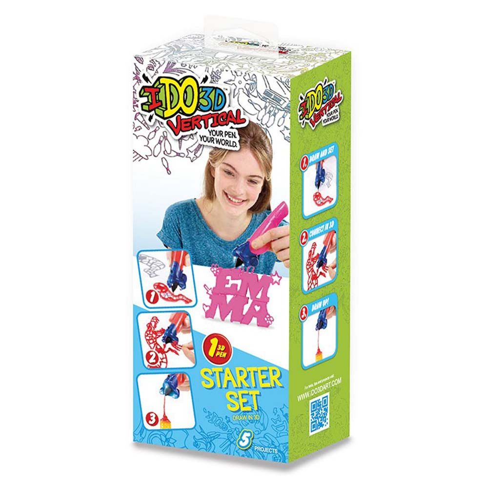 I DO 3D Стартов комплект за моделиране с 1 бр. Vertical 3D писалка
