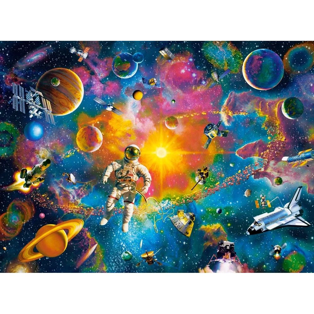 Космонавт,  пъзел 2000 части
