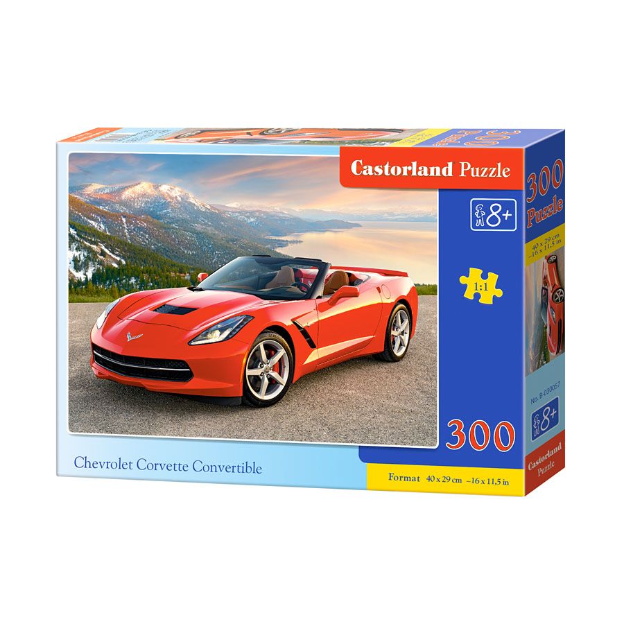 Castorland, Шевролет Корвет, пъзел 300 части