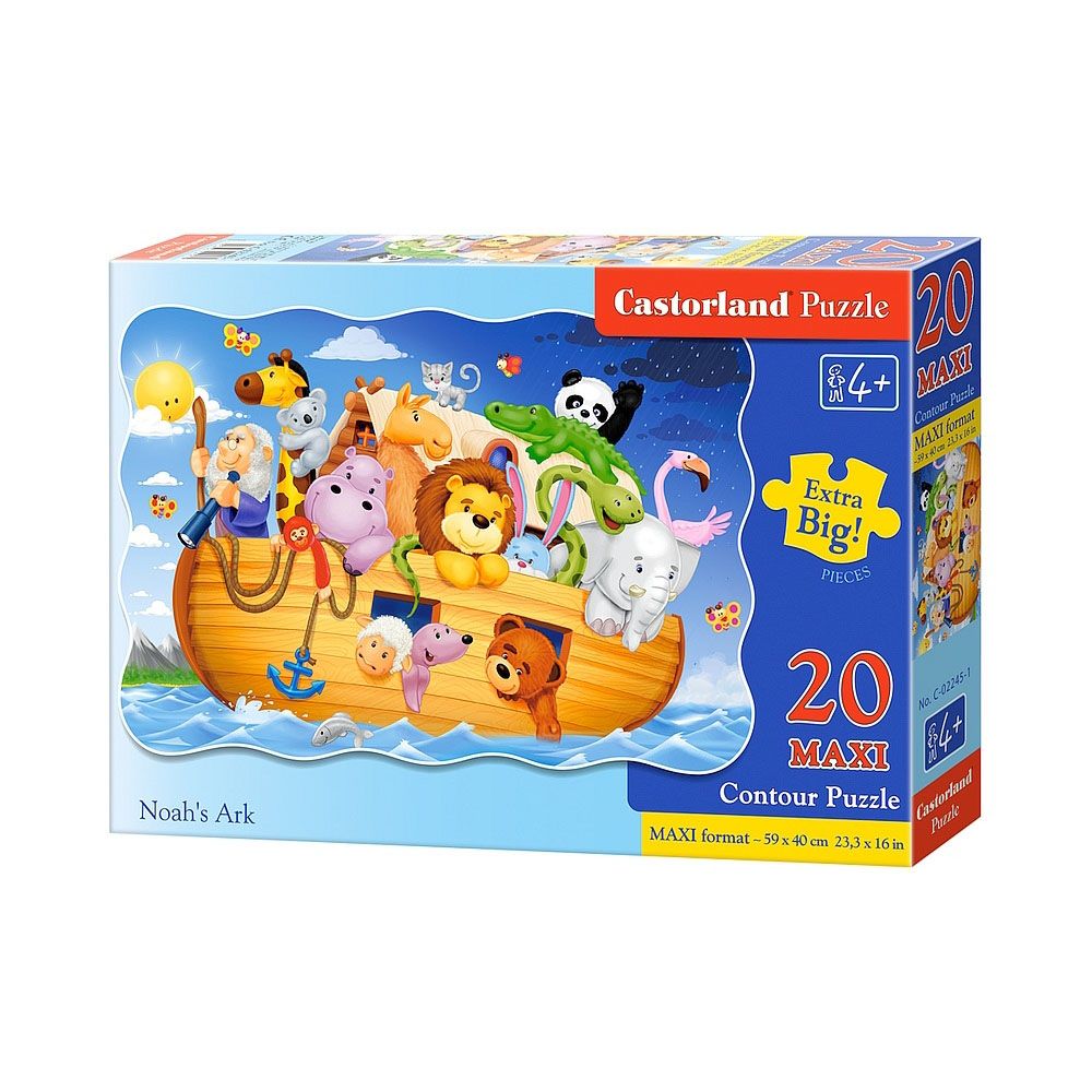 MAXI, Ноевият ковчег, пъзел 20 части, Castorland