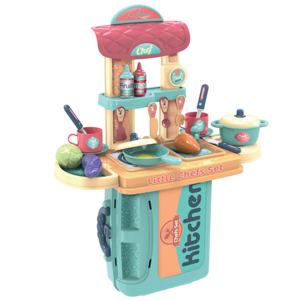 Синя кухня, куфар