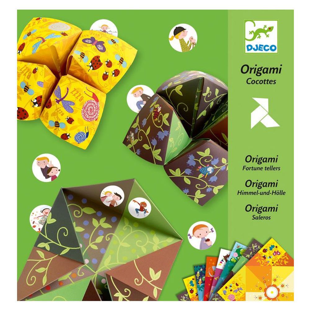 Djeco, Комплект за оригами, Птички